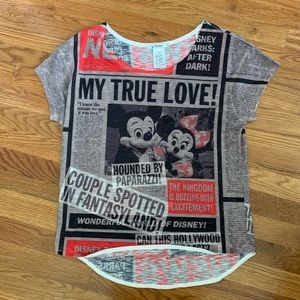 Mickey and Minnie top